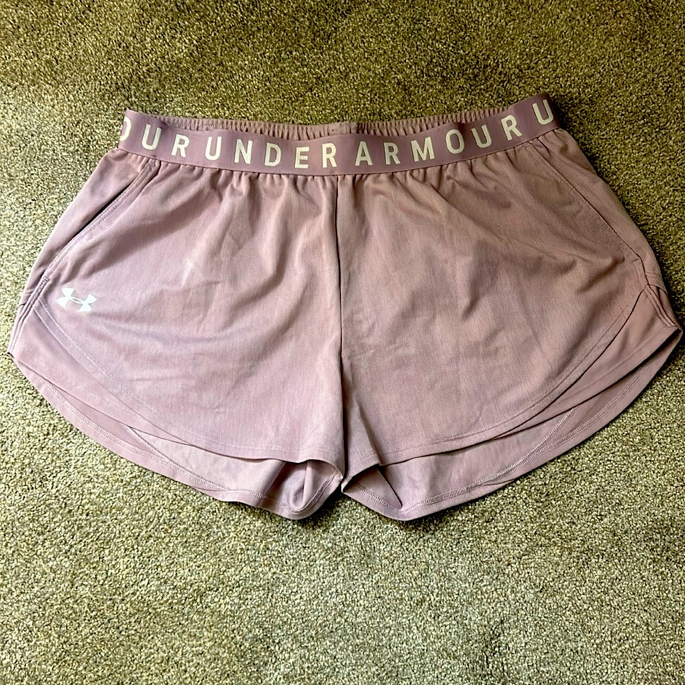 Purple Under Armour Shorts, Women’s XL